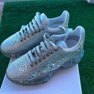 Absolutely brand new sneakers by Jimmy Choo. These Are A Sz 7 1/2 To An 8